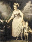 Jeanne-Philiberte Ledoux Portrait of a lady, said to be the Duchesse de Choiseul Sweden oil painting artist